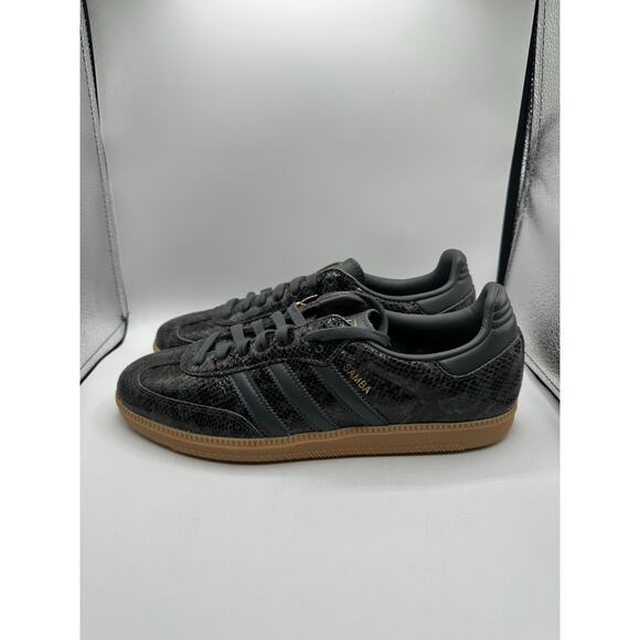 Adidas Samba OG Wmns “Snakeskin Pack-Black”size 9.5w - Picture 1 of 7